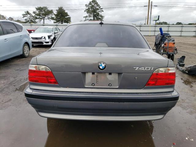 WBAGG83411DN82950 - 2001 BMW 740 I AUTOMATIC CHARCOAL photo 6