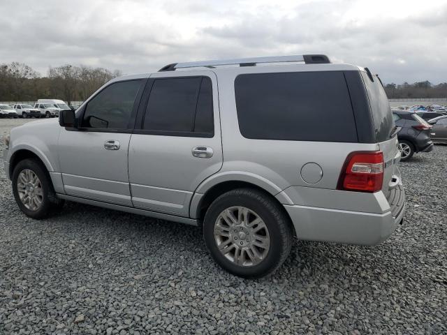 1FMJU1K50DEF57180 - 2013 FORD EXPEDITION LIMITED SILVER photo 2