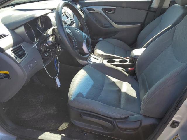 5NPDH4AE0DH228715 - 2013 HYUNDAI ELANTRA GLS SILVER photo 7