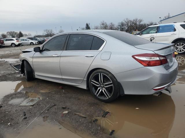 1HGCR2F53GA052908 - 2016 HONDA ACCORD SPORT SILVER photo 2