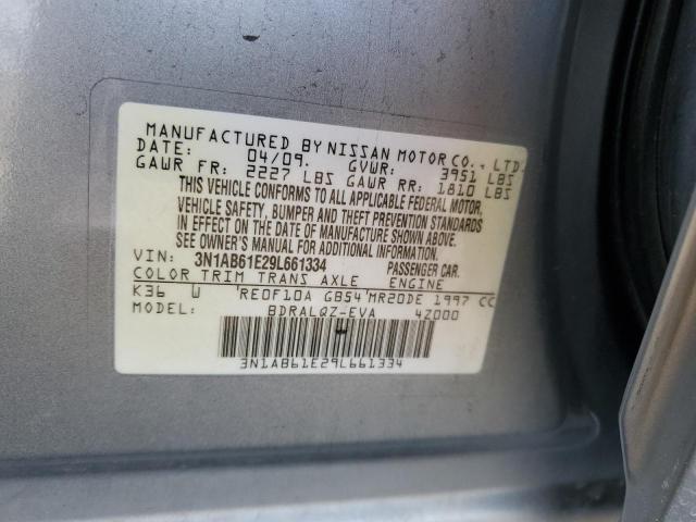 3N1AB61E29L661334 - 2009 NISSAN SENTRA 2.0 GRAY photo 12