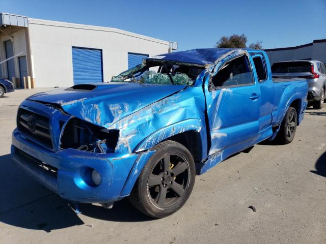 5TETU22N85Z018209 - 2005 TOYOTA TACOMA X-RUNNER ACCESS CAB BLUE photo 1