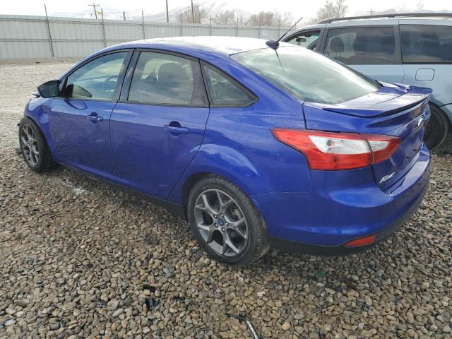 1FADP3F2XDL236589 - 2013 FORD FOCUS SE BLUE photo 2