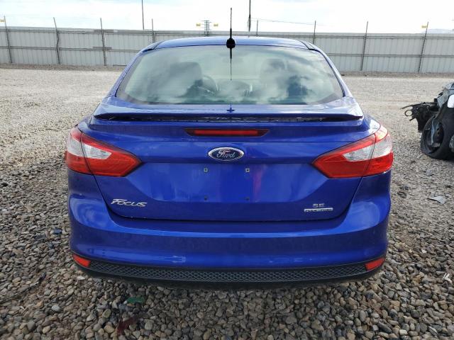 1FADP3F2XDL236589 - 2013 FORD FOCUS SE BLUE photo 6