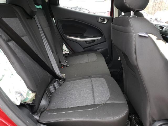 MAJ6S3GL6MC395673 - 2021 FORD ECOSPORT SE Կարմիր լուսանկար 11