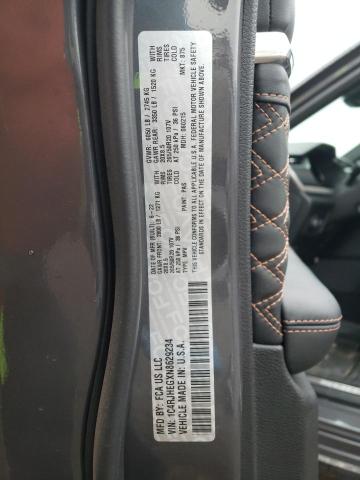 1C4RJHEGXN8629234 - 2022 JEEP GRAND CHER SUMMIT ნაცრისფერი ფოტო 14