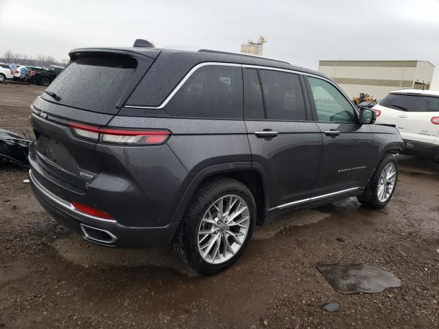 1C4RJHEGXN8629234 - 2022 JEEP GRAND CHER SUMMIT ნაცრისფერი ფოტო 3