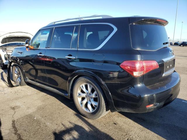 JN8AZ2NE0E9064704 - 2014 INFINITI QX80 BLACK photo 2