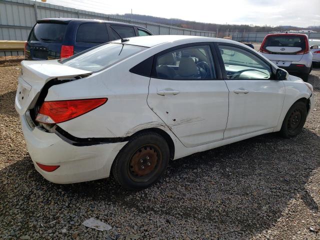 KMHCT4AEXDU523137 - 2013 HYUNDAI ACCENT GLS WHITE photo 3