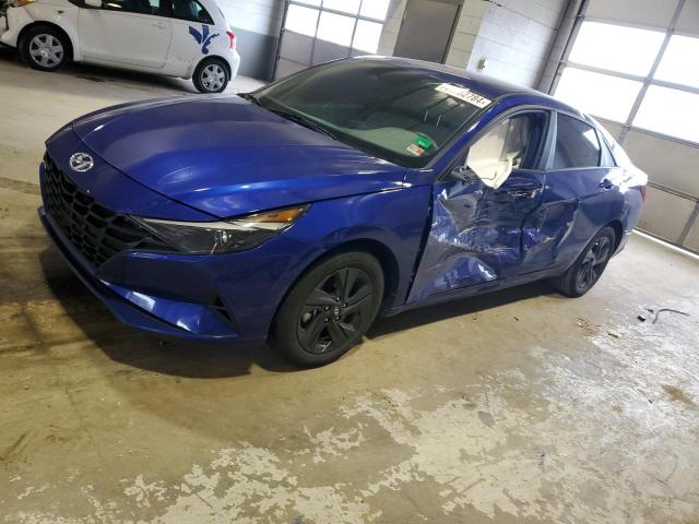 2022 HYUNDAI ELANTRA BLUE, 