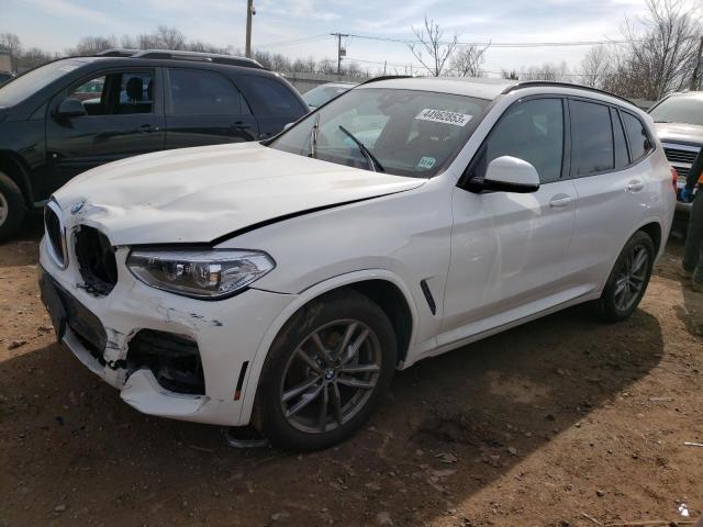 5UXTY5C02L9B70053 - 2020 BMW X3 XDRIVE30I WHITE photo 1