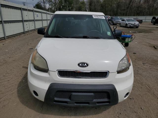 KNDJT2A11A7030325 - 2010 KIA SOUL WHITE photo 5