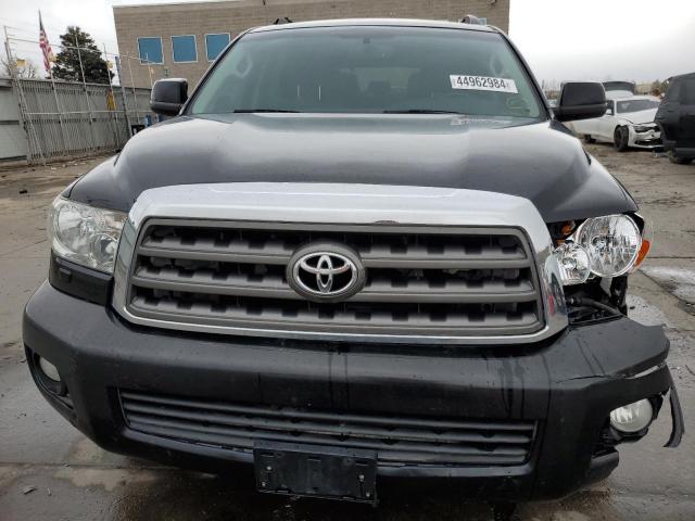 5TDBY5G12CS066287 - 2012 TOYOTA SEQUOIA SR5 BLACK photo 5