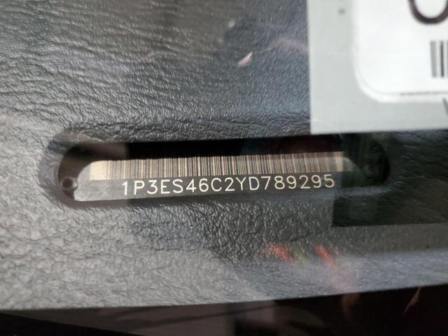 1P3ES46C2YD789295 - 2000 PLYMOUTH NEON BASE 银色 照片 12