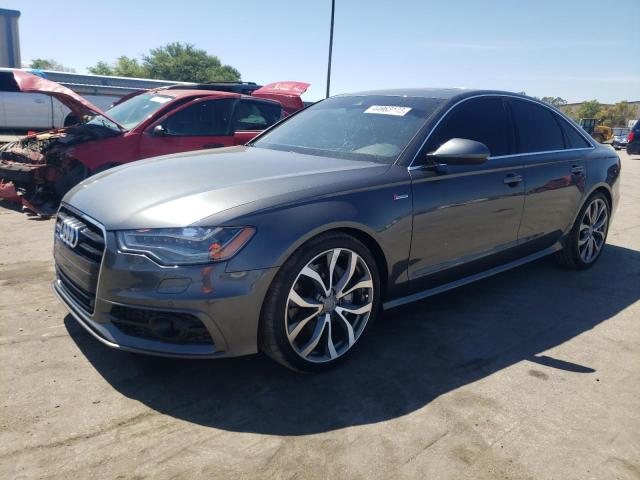 WAUHGAFC5EN105159 - 2014 AUDI A6 PRESTIGE ნაცრისფერი ფოტო 1