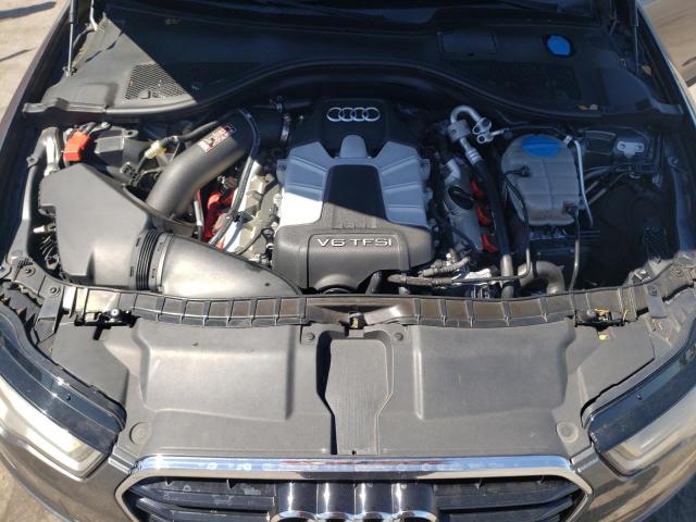 WAUHGAFC5EN105159 - 2014 AUDI A6 PRESTIGE ნაცრისფერი ფოტო 11