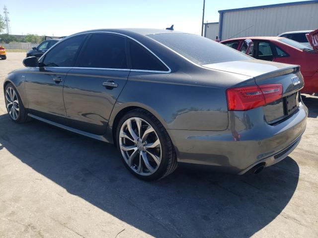 WAUHGAFC5EN105159 - 2014 AUDI A6 PRESTIGE ნაცრისფერი ფოტო 2
