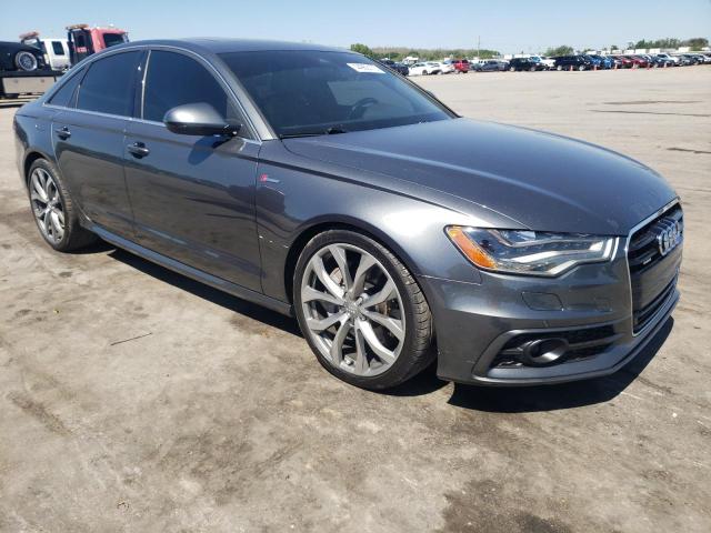 WAUHGAFC5EN105159 - 2014 AUDI A6 PRESTIGE GRAY photo 4