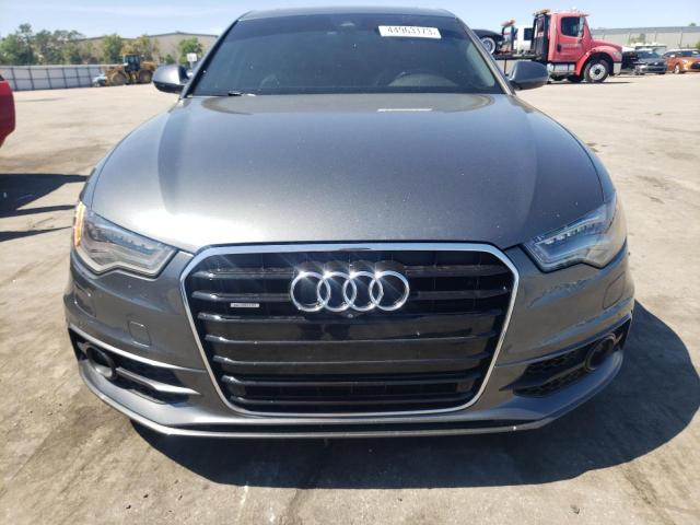WAUHGAFC5EN105159 - 2014 AUDI A6 PRESTIGE ნაცრისფერი ფოტო 5