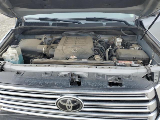 5TFHY5F14KX865301 - 2019 TOYOTA TUNDRA CREWMAX LIMITED GRAY photo 11