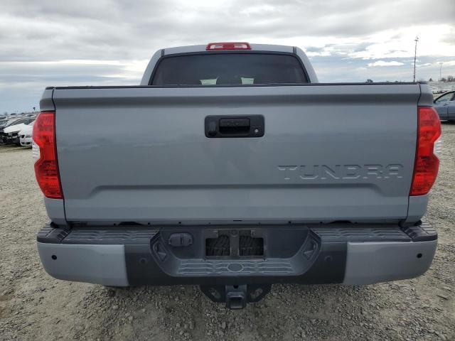 5TFHY5F14KX865301 - 2019 TOYOTA TUNDRA CREWMAX LIMITED GRAY photo 6