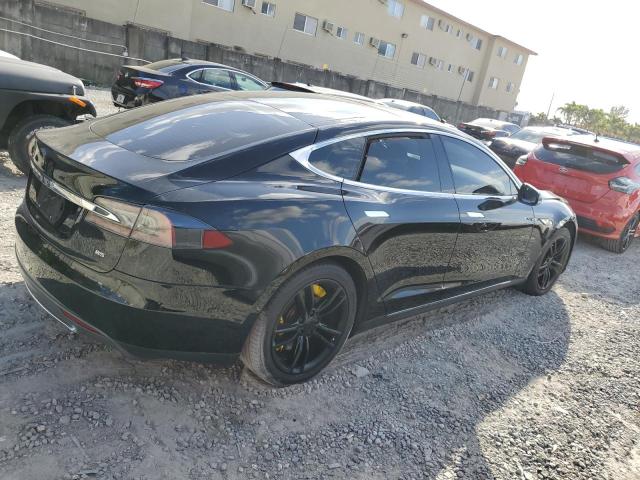 5YJSA1CN5DFP05970 - 2013 TESLA MODEL S შავი ფოტო 3