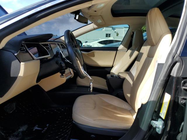 5YJSA1CN5DFP05970 - 2013 TESLA MODEL S შავი ფოტო 7