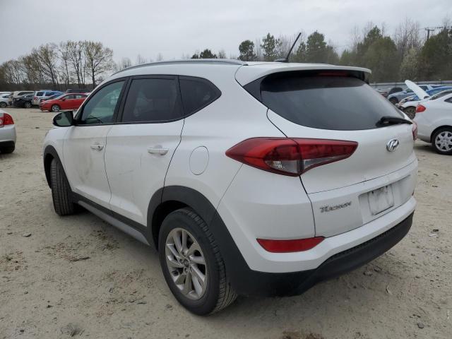 KM8J3CA41HU437956 - 2017 HYUNDAI TUCSON LIMITED WHITE photo 2