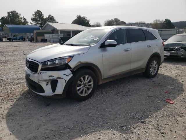 5XYPG4A30KG578462 - 2019 KIA SORENTO L SILVER photo 1