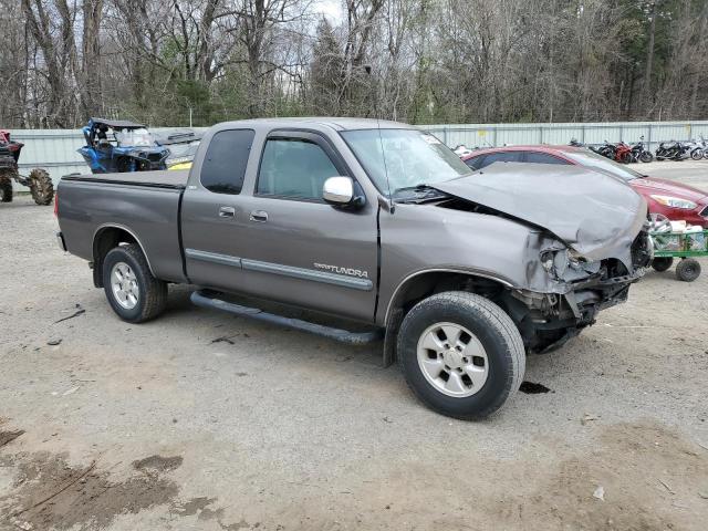 5TBRU34106S471435 - 2006 TOYOTA TUNDRA ACCESS CAB SR5 GRAY photo 4
