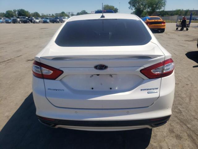 3FA6P0K97DR208194 - 2013 FORD FUSION TITANIUM WHITE photo 6