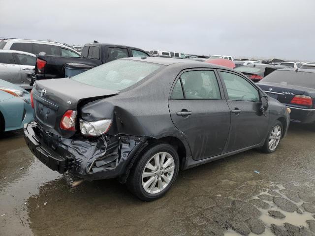 1NXBU4EEXAZ196382 - 2010 TOYOTA COROLLA BASE GRAY photo 3