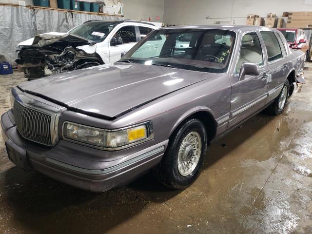 1LNLM81WXSY617411 - 1995 LINCOLN TOWN CAR EXECUTIVE GRAY photo 1
