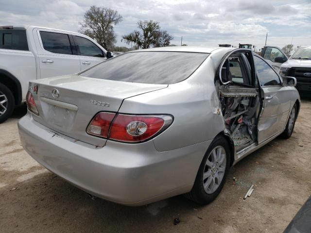 JTHBA30G240018041 - 2004 LEXUS ES 330 SILVER photo 3