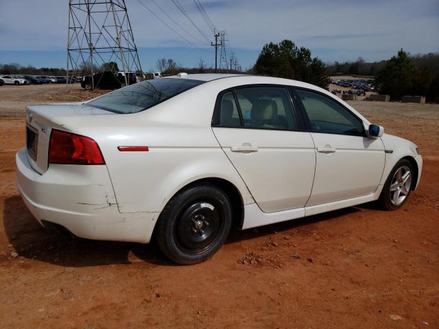 19UUA66246A007595 - 2006 ACURA 3.2TL WHITE photo 3