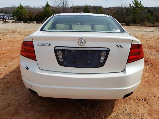 19UUA66246A007595 - 2006 ACURA 3.2TL WHITE photo 6