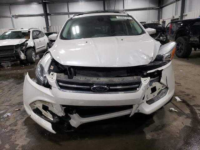 1FMCU9J94EUB84325 - 2014 FORD ESCAPE TITANIUM WHITE photo 5