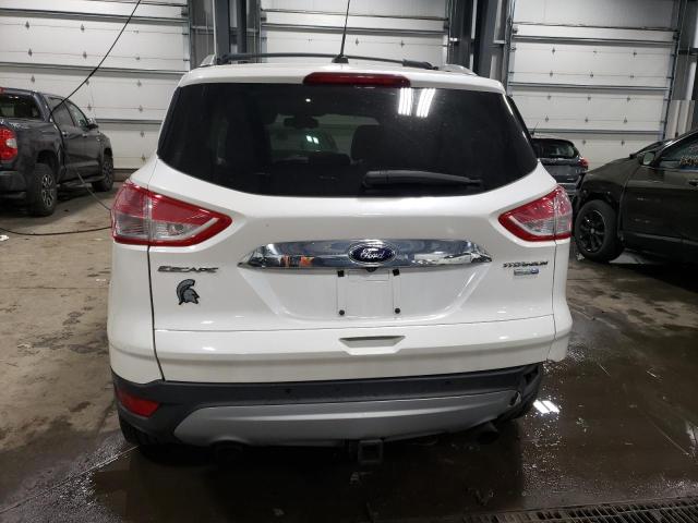 1FMCU9J94EUB84325 - 2014 FORD ESCAPE TITANIUM WHITE photo 6