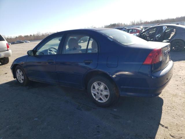 2HGES16394H601014 - 2004 HONDA CIVIC DX VP 蓝色 照片 2