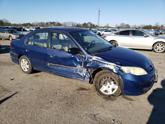 2HGES16394H601014 - 2004 HONDA CIVIC DX VP 蓝色 照片 4