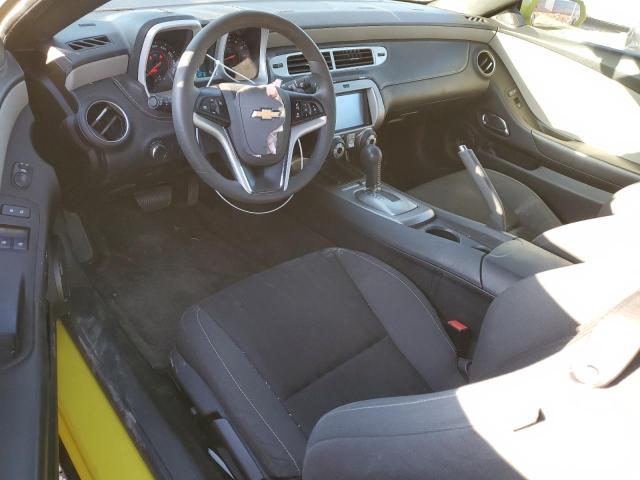 2G1FB1E34F9109405 - 2015 CHEVROLET CAMARO LS YELLOW photo 8