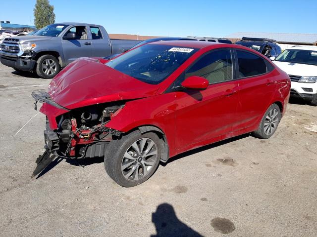 KMHCT4AE2HU379248 - 2017 HYUNDAI ACCENT SE RED photo 1