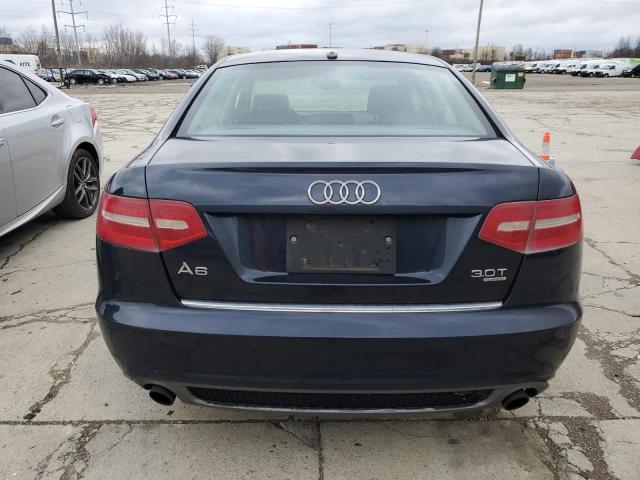 WAUKGAFB3BN060540 - 2011 AUDI A6 PRESTIGE ლურჯი ფოტო 6