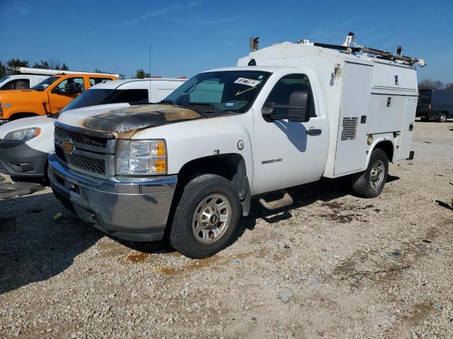 1GB3CZCG6CF200825 - 2012 CHEVROLET SILVERADO C3500 WHITE photo 1