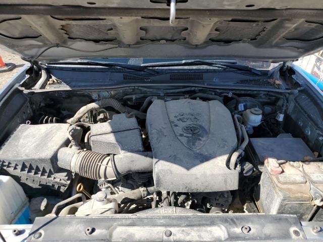 3TMCZ5AN4NM459241 - 2022 TOYOTA TACOMA DOUBLE CAB SILVER photo 11