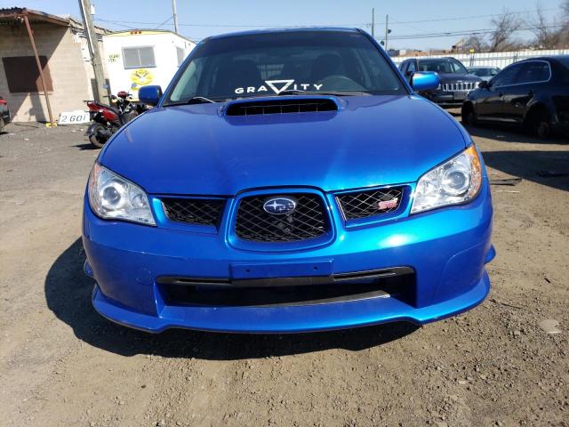 JF1GD76617L523999 - 2007 SUBARU IMPREZA WRX STI BLUE photo 5