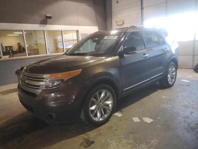 1FM5K7D83FGA12485 - 2015 FORD EXPLORER XLT GRAY photo 1