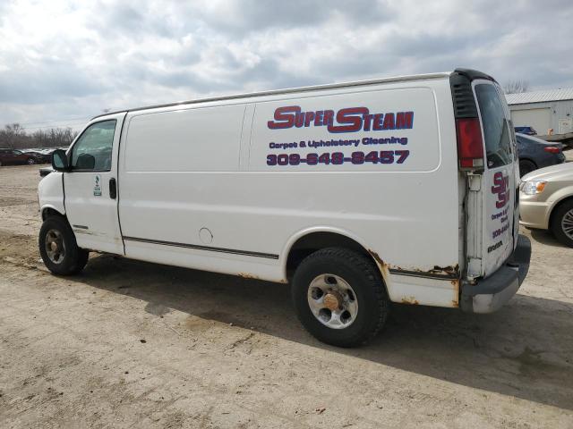 1GTHG39R911235705 - 2001 GMC SAVANA G3500 WHITE photo 2