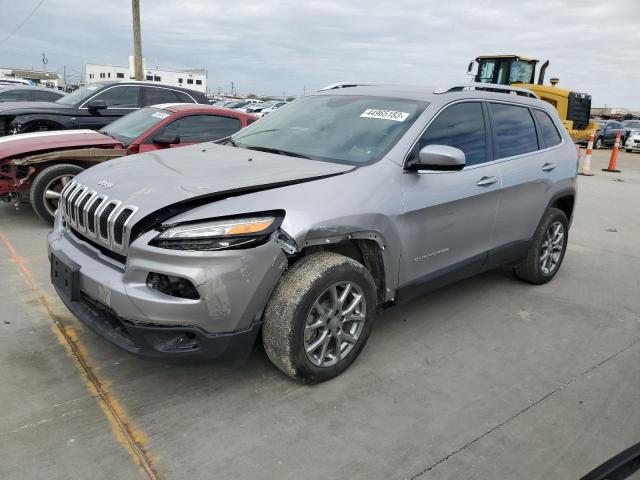 1C4PJLLB4JD621696 - 2018 JEEP CHEROKEE LATITUDE PLUS SILVER photo 1