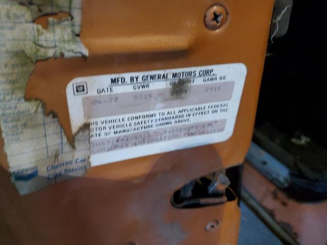 2H57Z7P324351 - 1977 PONTIAC GRAND PRIX 棕色 照片 12